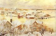 Albert Edelfelt December Day oil painting on canvas
